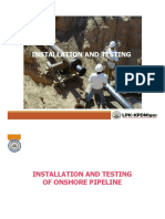 19. INSTALATION AND TESTING