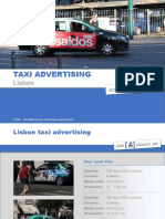 Lisbon Taxi Advertising