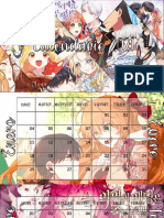 2021 Calendario Manhwa