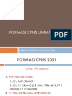 Formasi CPNS Unram 2021
