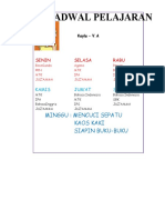 Jadwal Pelajaran