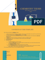 Chemistry Thesis: Here Is Where Your Presentation Begins