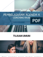 Pembelajaran Agenda 4: Coaching Ra