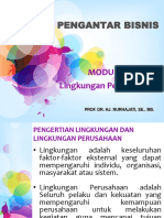 2 PENGANTAR BISNIS - Modul 02 Lingkungan Perusahaan