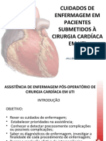 CUIDADOS DE ENFERMAGEM EM PACIENTES SUBMETIDOS À CIRURGIA