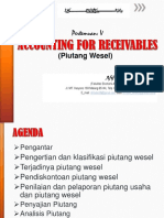 Materi Pa II 5 Accounting For Receivables Wesel BR 21