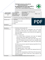 Notulen Pembentukan Tim PMKP UKP