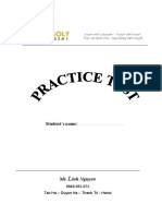 Practice Test 001