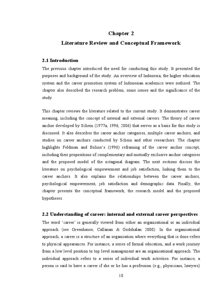 Career Anchors and Job Satisfaction The Role of Psychological em (1