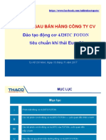 TÀI LIỆU ĐÀO TẠO - Động cơ xe tải nhẹ 4J28TC FOTON - Tiêu chuẩn khí thải Euro 4 (THACO TRUONG HAI)