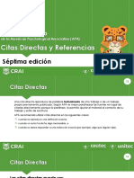 Citas Directas y Referencias Actualizado