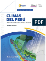 Resumen Ejecutivo Climas Del Peru
