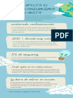 Consumismo, Infografia en Canva