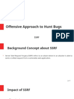 Offensive Approach To Hunt Bugs
