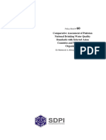 Comparative Assessment of Pak National Drinking Water Quality Standards With Selected Asian Countries and WHO(PB 60)