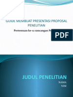 Rancangan Penelitian 12