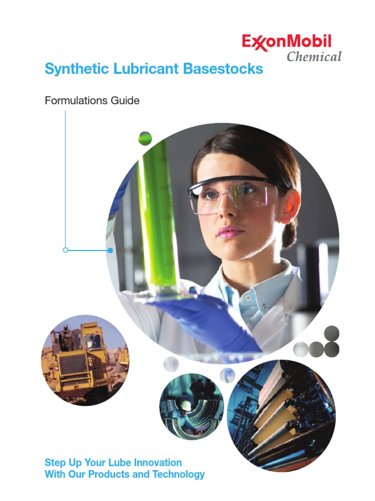 ExxonMobil Chemical Synthetic Lubricants Formulation Guide PDF