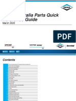Dana Australia Parts Quick Reference Guide