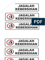 Jagalah Kebersihan