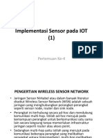 4 - Implementasi Sensor Pada IoT
