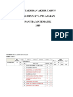 Panitia Matematik(Year End)