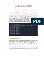 Escaneo de Puertos Con NMAP