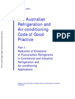 The Australian Refrigeration and Air-Conditioning Code of Good Practice