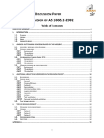 Revision of AS 1668.2-2002 Ventilation Standard