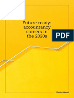 Future Ready: Accountancy Careers in The 2020s