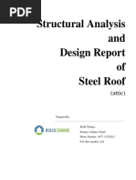 Report-Metal Truss in Attic - Final