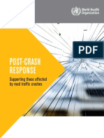 Post-Crash Response: Supporting Those Affected by Road Traffic Crashes