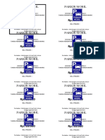 Rp. 10.000 Rp. 10.000: Parkir Mobil Parkir Mobil