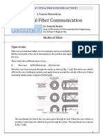 Lecture 7 - Modes of Fiber (Optical Fiber Communication)