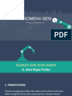 Fenomena SENI (SEJARAH SENI RUPA BARAT)