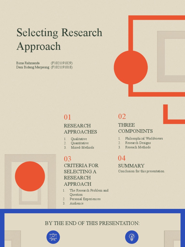 Understanding Research Approaches | PDF | Qualitative Research ...