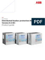 Distributed Busbar Protection REB500 Version 8.3 IEC: Product Guide