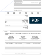 Basic Intro Worksheet 09