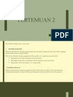 Pertemuan 2