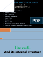 Earth and It's Internal Structure - Geomorphology