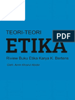 TEORI-TEORI ETIKA (Riview Buku Etika Karya K. Bertens) by Amin Khoirul Abidin