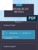 Kepemilikan Benda Jepang