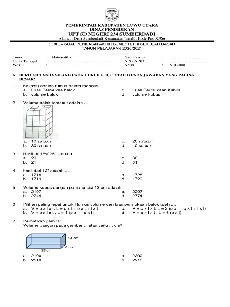 Soal Cerita Rasio Kelas 6 SD | PDF | Metode & Bahan Ajar