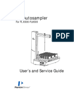 S10 Autosampler Users Guide For FL6500-FL8500