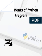 Components of a Python Program