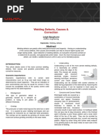 Welding Defects, Causes & Correction: Leigh Baughurst