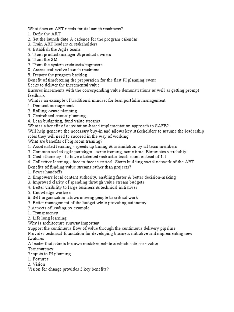 SAFe SPC Training 1 PDF Agile Software Development Innovation