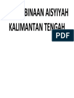 Umkm Binaan Aisyiyah Kalimantan Tengah