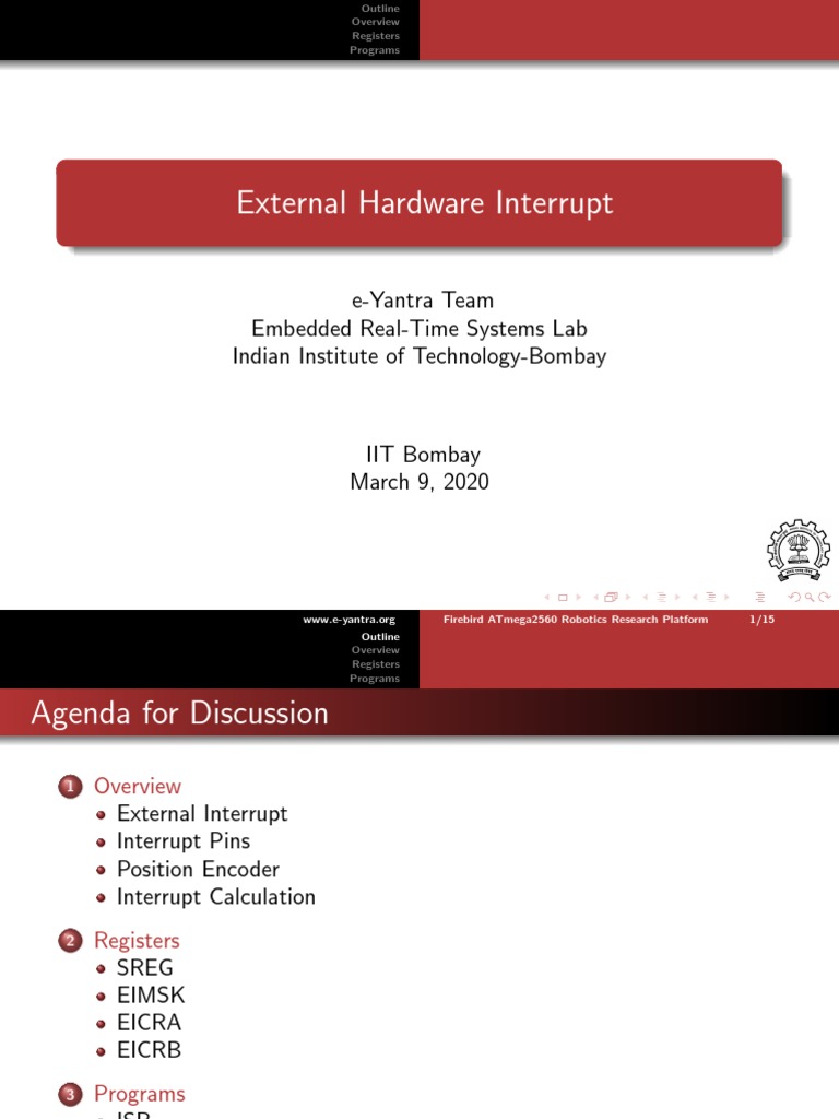 ATmega2560 External Interrupt Guide | PDF | Computer Hardware ...