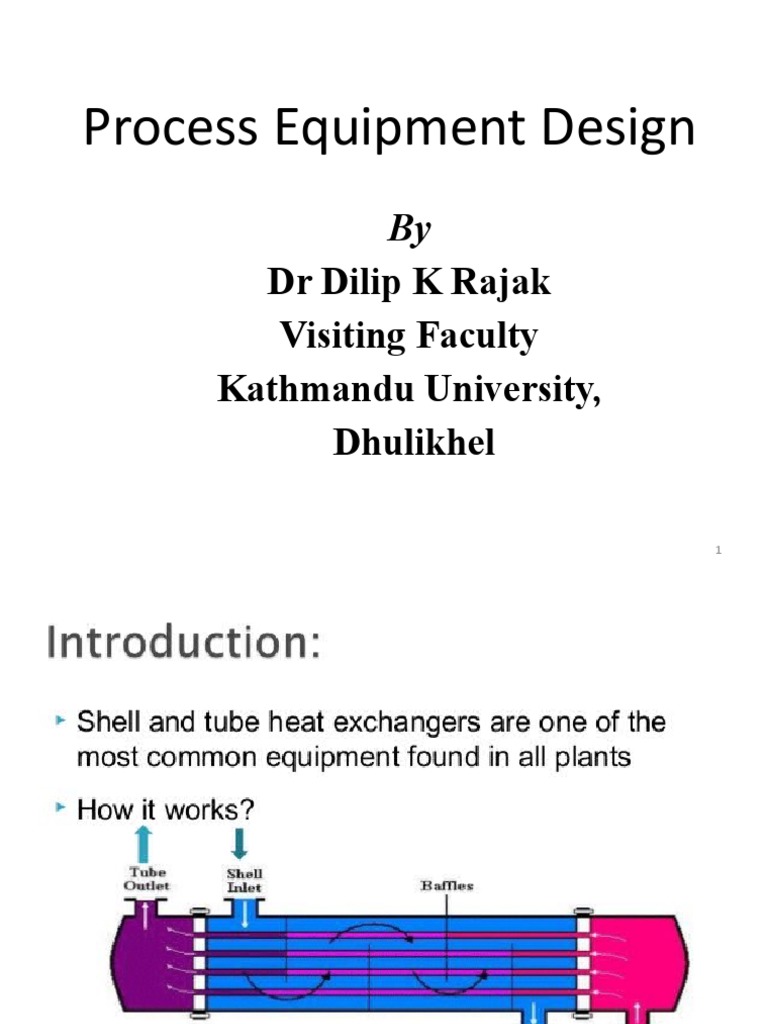 Shell and Tube Heat Exchanger Design | PDF | Heat Transfer | Heat Exchanger