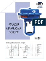 Atuador de diafragma DC para